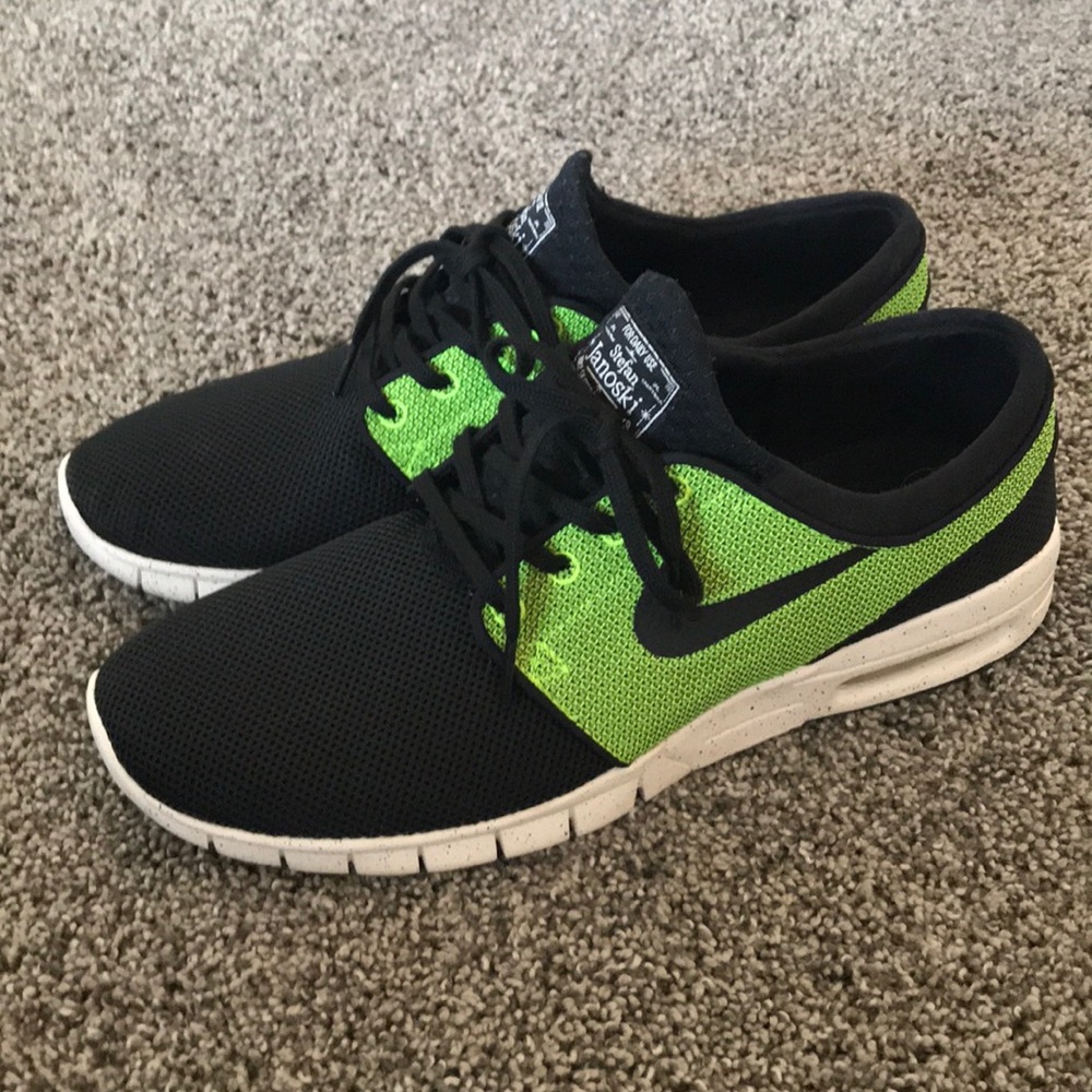 Nike SB Stefan Janoski Max Black Volt - 11